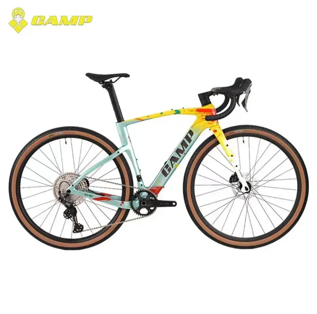 CAMP GX700 carbon gravel complete bike in a colorful finish